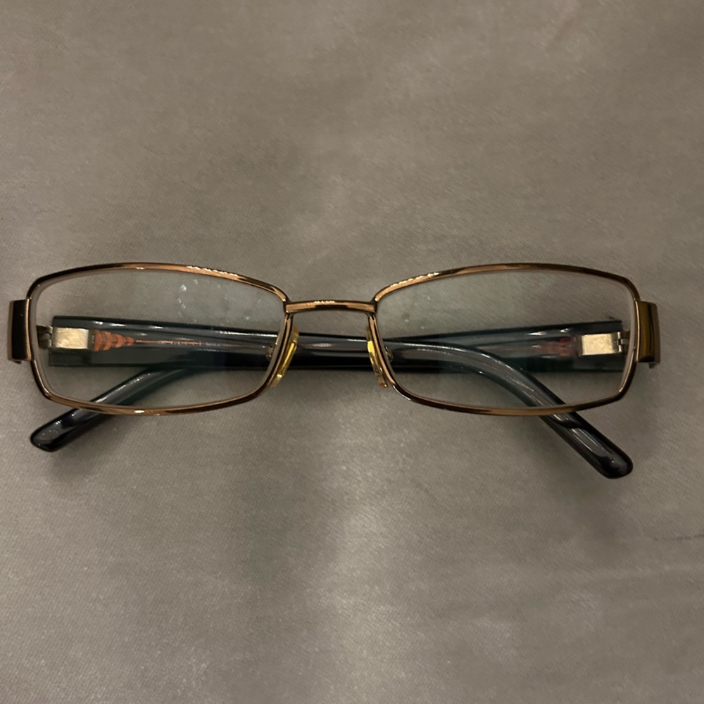 Gucci GG 2777 CCI Brown Copper Rectangle Eyeglasses Frames 54-16 130 Italy